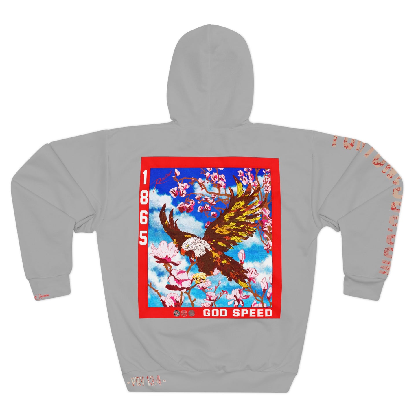 Gray God Speed 1865 Hoodie