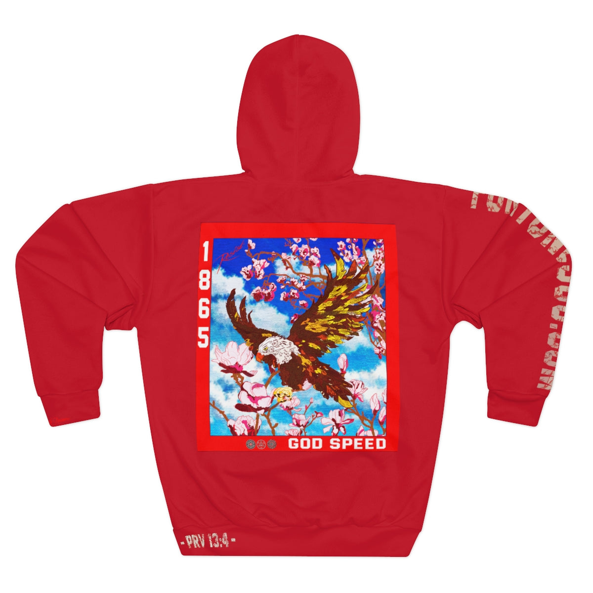 Red God Speed 1865 Hoodie